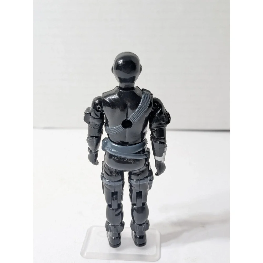 Vintage 1982 Snake Eyes Straight Arm G.I. GI Joe v1 Figure 3.75  New O Ring Mint
